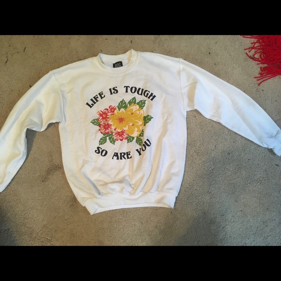 Urban Outfitters Tops - BDG Urban Outfitters inspiration slogan sweatshirt